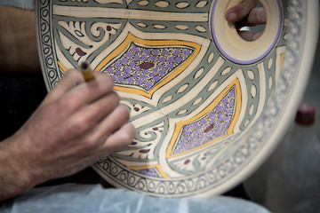 Pottery in Fez (Morocco)