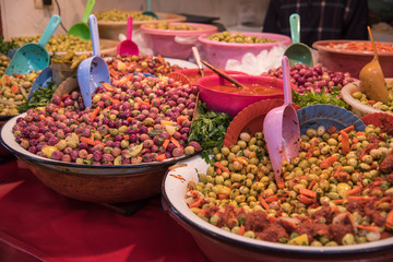 Moroccan olives