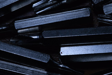 Screwdriver, tool for creating work pieces