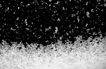 Snowy window in Choczewo, Pomerania, Poland