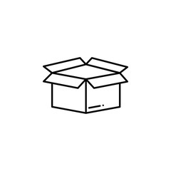 magic box outline icon. Signs and symbols can be used for web, logo, mobile app, UI, UX