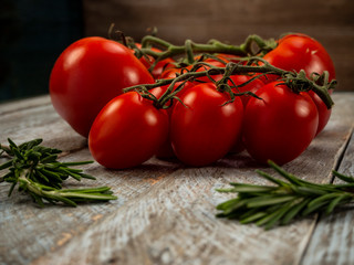 Delicious red tomato
