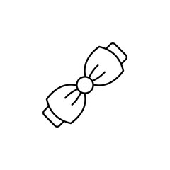 magic bow, shapes outline icon. Signs and symbols can be used for web, logo, mobile app, UI, UX