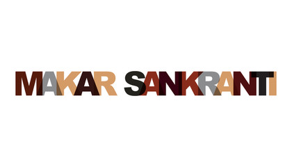 Makar Sankranti, phrase overlap color 