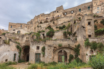Fototapeta premium Matera village, Italy