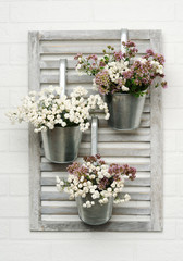 rustic floral decoration