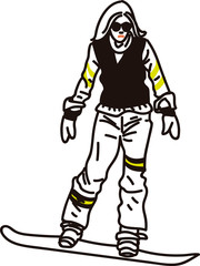 Fototapeta premium Esqui