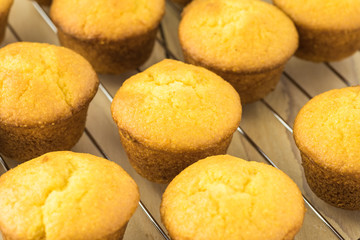 Mini cornbread muffins.