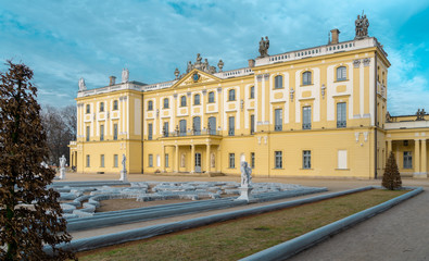 Fototapeta na wymiar Bialystok Pałac Branickich Polska Poland Polen Branicki Palace 