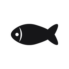 Fish icon isolated