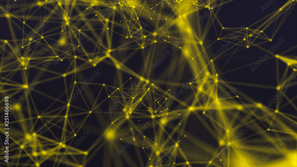 Poster blurry abstract 3d abstract background network concept . future backgroundtechnology concept. 3d lan