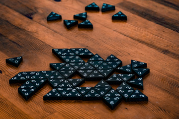 game of table dominoes