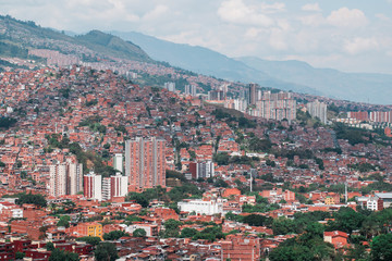 Comuna 13 in Medellin Kolumbien