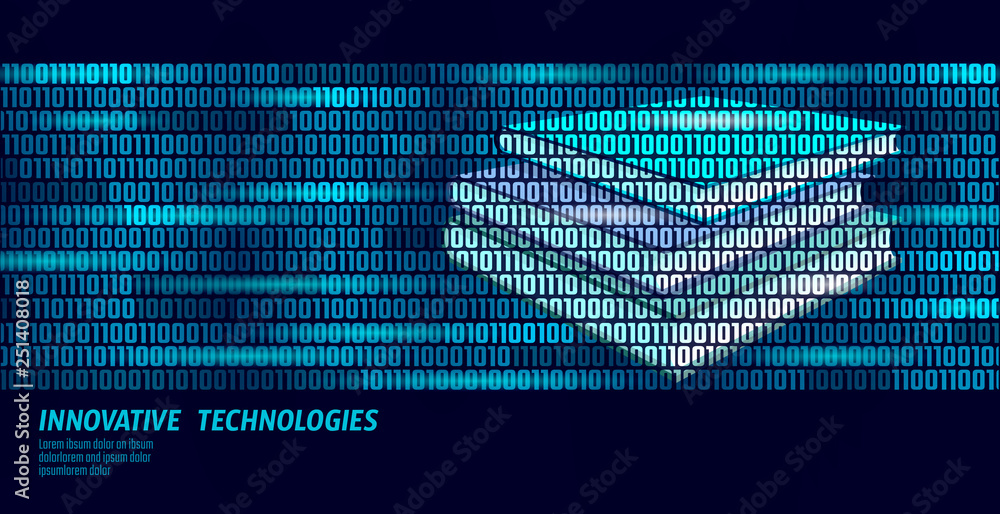 Poster online education technology business concept. e-learning training skill courses. stack of books bina