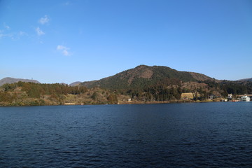 Naklejka premium japans lake 
