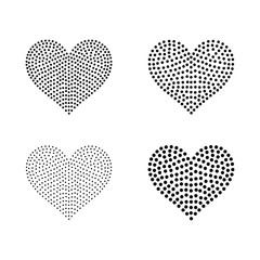 Blackline for Rhinestones or Studs in a Heart shape 5 inches wide.