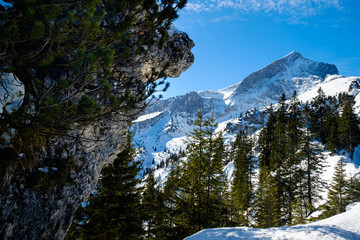 Alpspitze im Winter