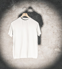Clean white t-shirt
