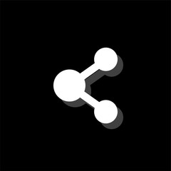 Share icon flat