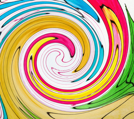 The best floral twisting background for your design. Floral background abstraction. Beautiful bright background - illustration. abstract background & texture