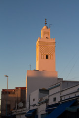 Tower of a mosque in Safi, Morocco