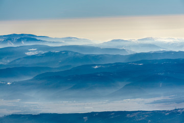 Winter landscapes in the High Tatars