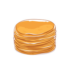 Pancakes without filling