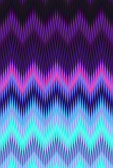 Ultra violet neon Chevron zigzag wave pattern abstract background, Ultraviolet purple color trends
