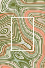 Liquid background and abstract design graphic for poster,  fluid texture.