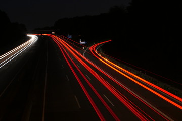 Highway in Night 