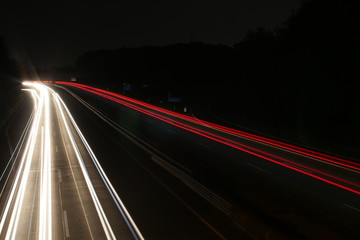 Highway in Night 