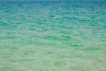 Tropical beach water background