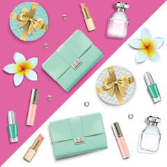 Vector Female Accessories Double Set 6