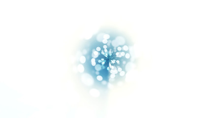 blue bokeh abstract background