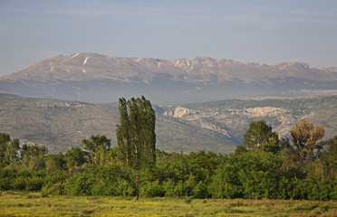 Landscape near Bacevici. Bosnia and Herzegovina