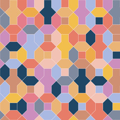 Positive energy color geometrical background