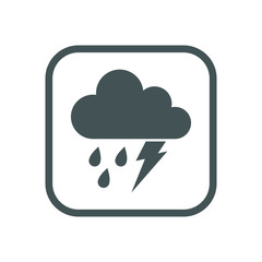Modern Icon Weather Button Applications