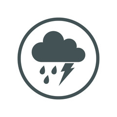 Modern Icon Weather Button Applications