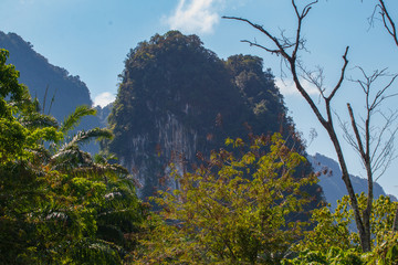 Obraz premium mountain landscape in Asia 