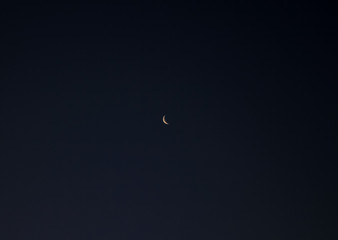 Beautiful sky before dawn