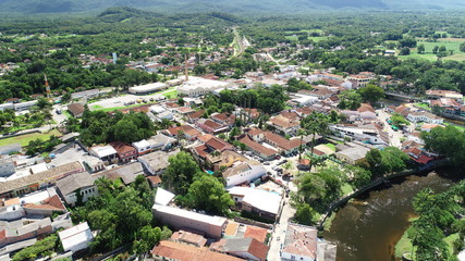 Fototapeta premium Vista Area em Morretes - Paraná - Brasil