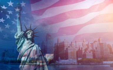 American Flag © belyaaa