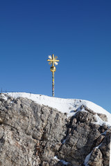 Zugspitze, Germany, mountain, snow, peak, winter