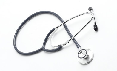 medical stethoscope .isolated on a white background