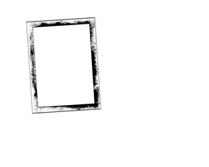 set of vintage frames.frame isolated on white background