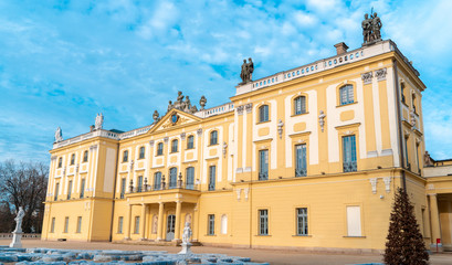 Fototapeta na wymiar Bialystok Pałac Branickich Polska Poland Polen Branicki Palace 