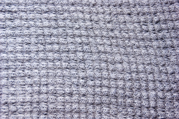 Gray Woolen Fabric Texture