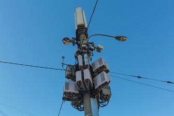 Telecommunication equipment, radio panel antennas, outdoor remote radio units, power cables,...
