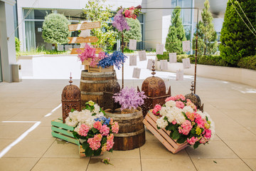 Fototapeta premium flowers wedding decoration