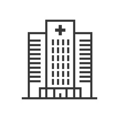 Hospital Building Icon